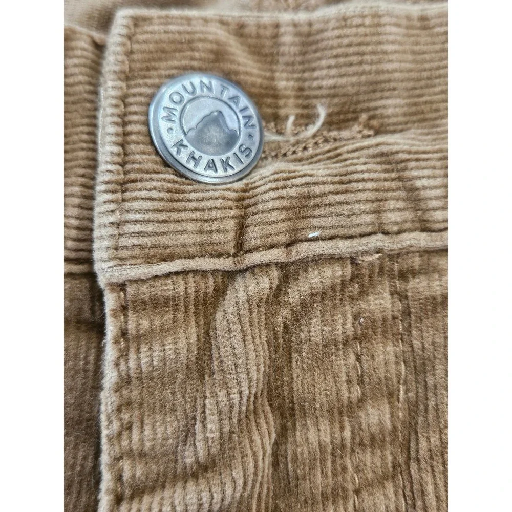 Mountain Khakis Mens Corduroy Pants Tan Khaki Jackson Hole 36x34 Straight Leg